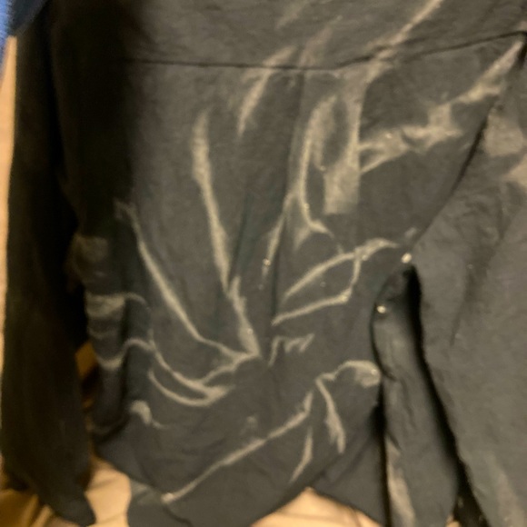 SIZE xl WOMENS 100% cotton top NEW reverse dyed by me! And only $20 - Picture 1 of 8